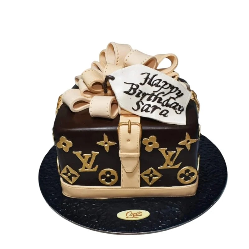 Louis Vuitton Elegant Cake - Birthday Cake Delivery to Dubai